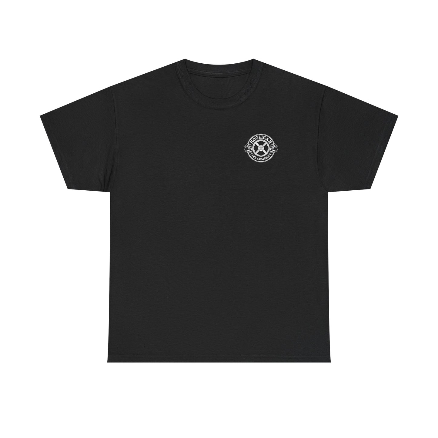 "THE STANDARD" Firefighter T-Shirt – No Minimum, Just Excellence | Workout & Duty-Ready Tee