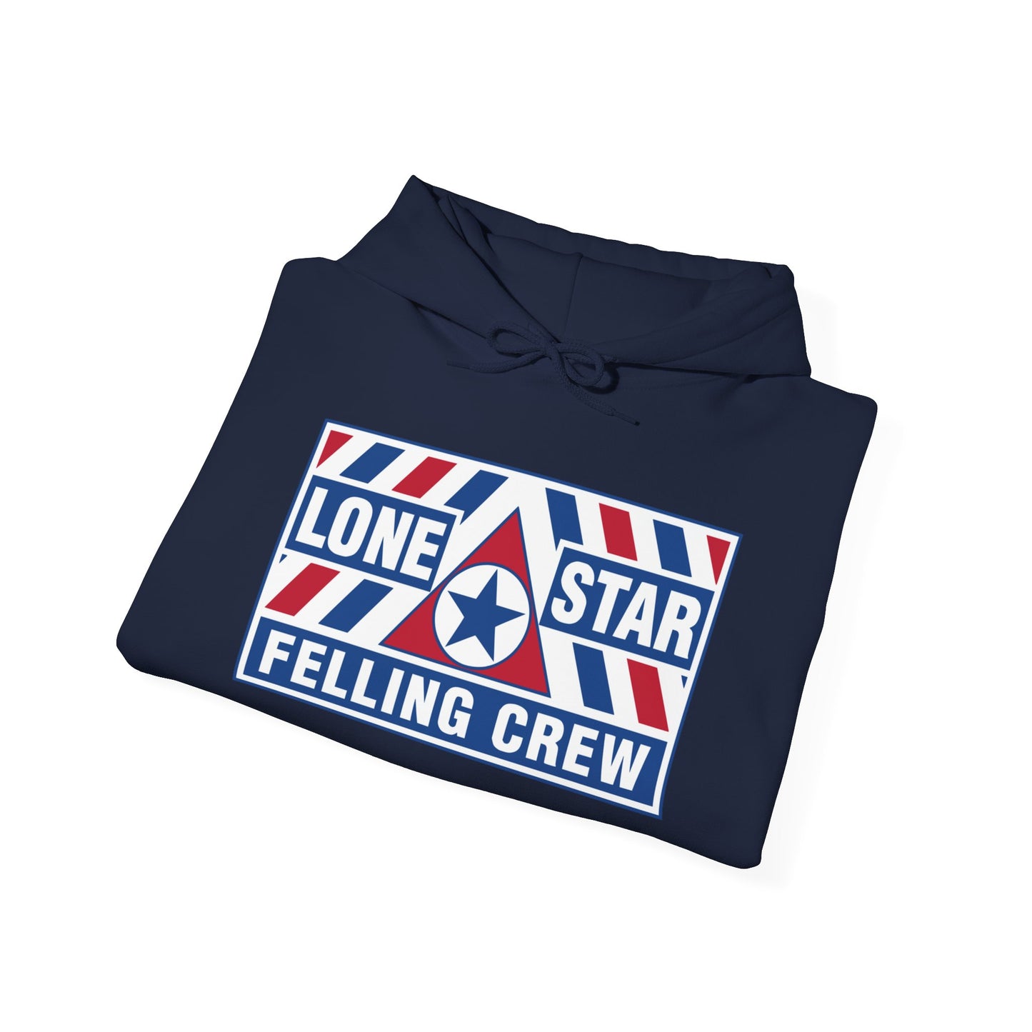 Lone Star Felling Crew Hooded Sweatshirt - Unisex Heavy Blend