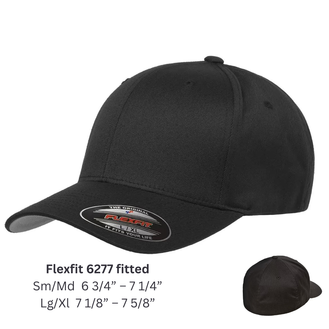 Firefighter Vintage Patch baseball cap with custom number